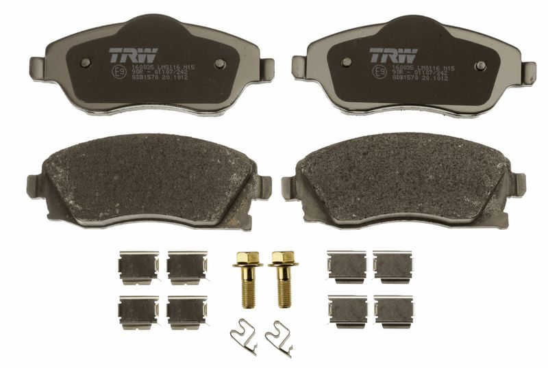 TRW GDB1570 Brake Pad Set, disc brake