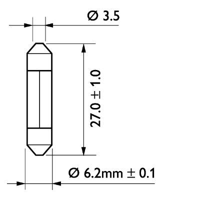 PHILIPS 13818CP Bulb