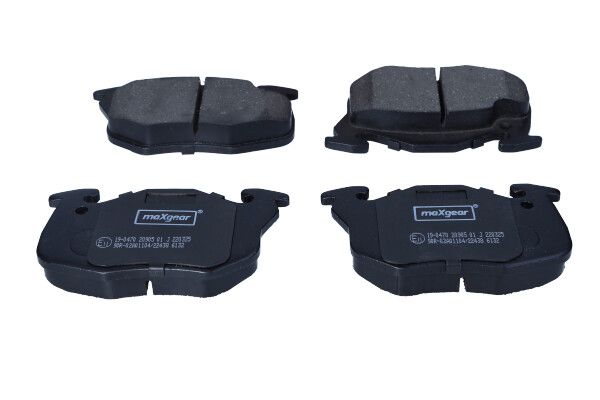 MAXGEAR fékbetétkészlet, tárcsafék 19-0470