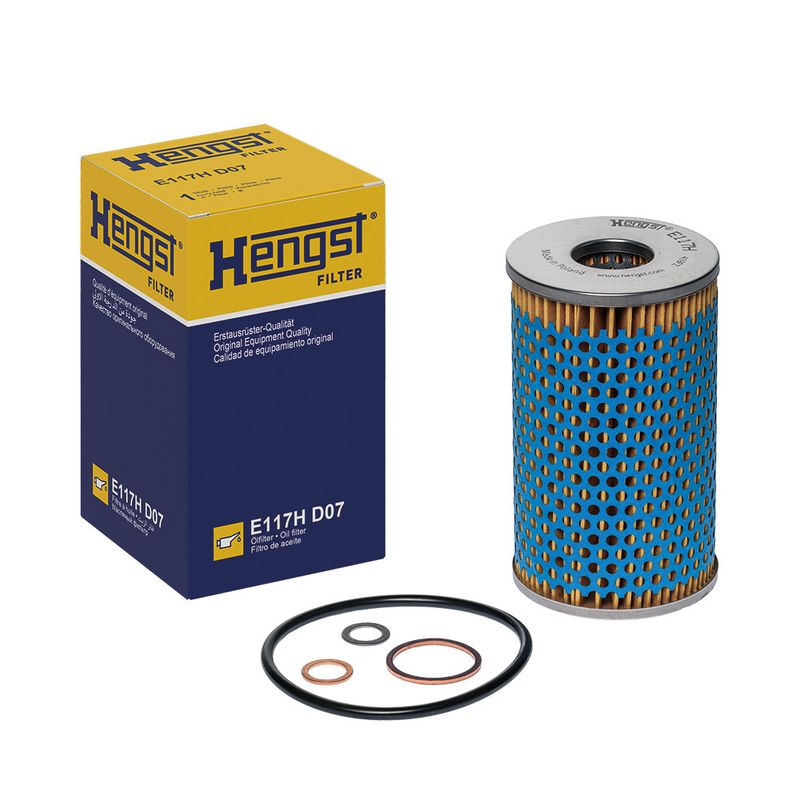 HENGST FILTER E117H D07 Oil Filter