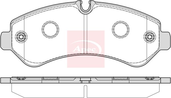 APEC Brake Pad Set, disc brake PAD2380