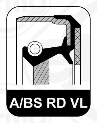 ELRING 754.669 Shaft Seal, crankshaft