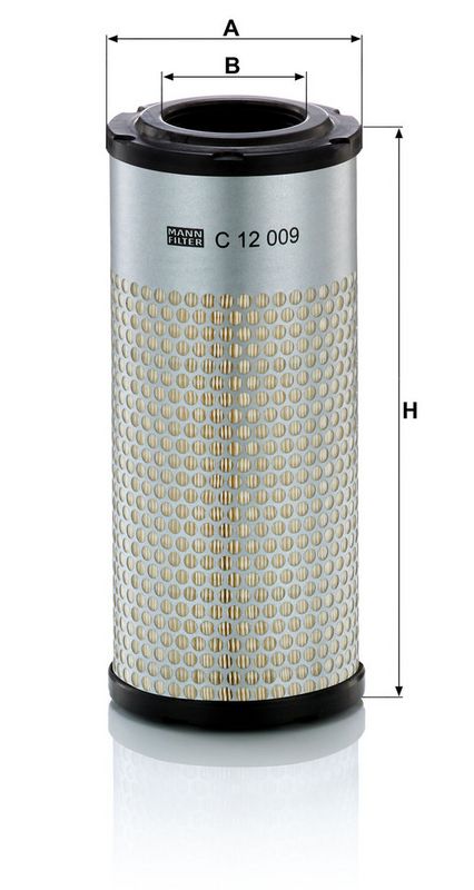 Luchtfilter past: HITACHI ZX33U-5, ZX48U-3P, ZX48U-5A, ZX48U-6, ZX48US-5P, ZX55U-5A  KUBOTA KX 040-4, KX 042-4