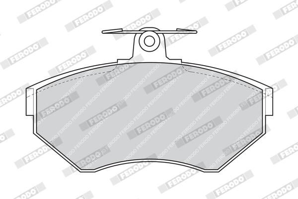 FERODO FDB1289 Brake Pad Set, disc brake