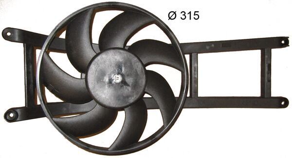 MAHLE ventilátor, motorhűtés CFF 384 000S