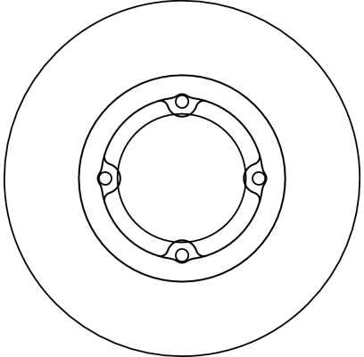 TRW DF4123 Brake Disc