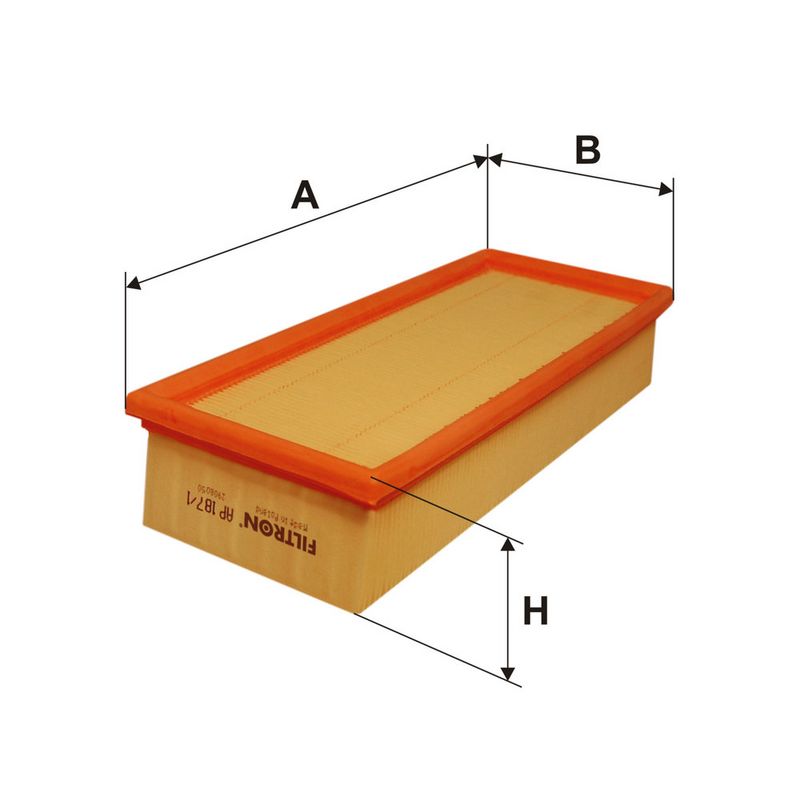 Õhufilter, FILTRON AP 187, 1