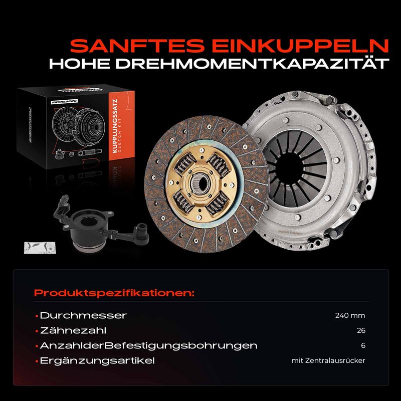 Frankberg 5481FB0030165 Clutch Kit