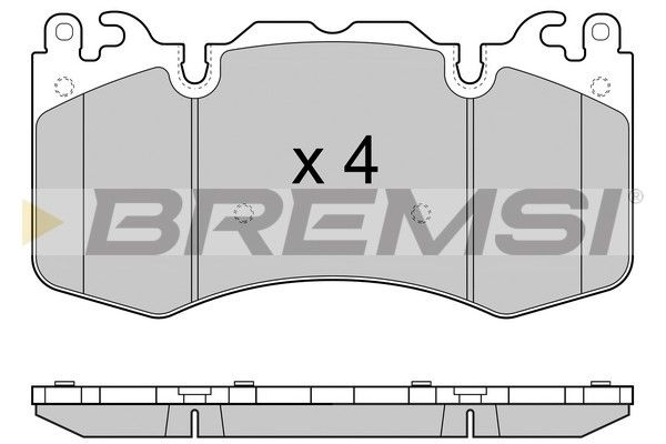 Колодки гальмівні передні Range Rover Vogue L405/L494/Land Rover Discovery 5 L462 LR156926 LR110087 kross