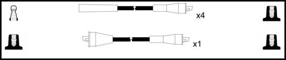 Juego de cables de encendido