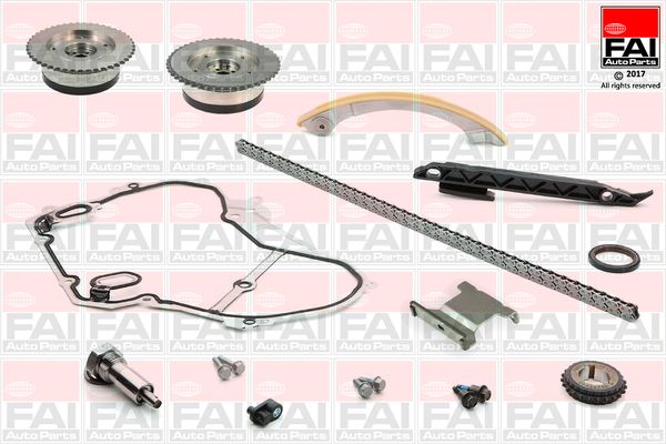 Комплект ланцюгів привода, Fai Autoparts TCK120VVT