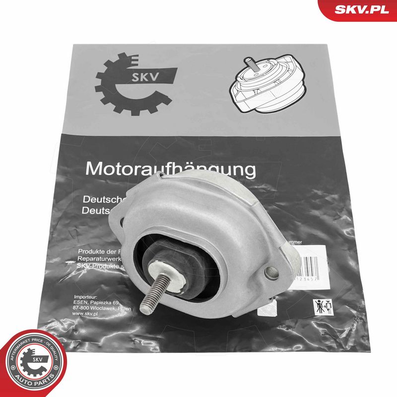 Paigutus, Mootor, ESEN SKV 75SKV060