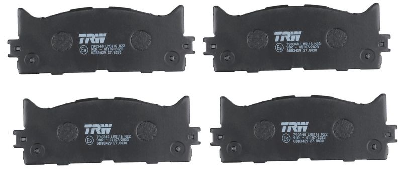 TRW GDB3429 Brake Pad Set, disc brake