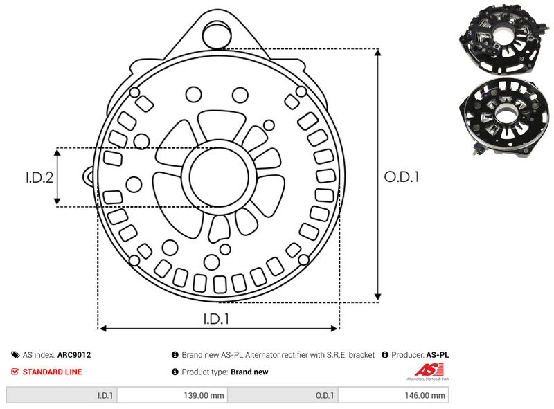 Seadistaja, generaator, AS-PL ARC9012