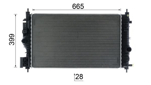 Product Image - Radiateur - CR2592000P - MAHLE