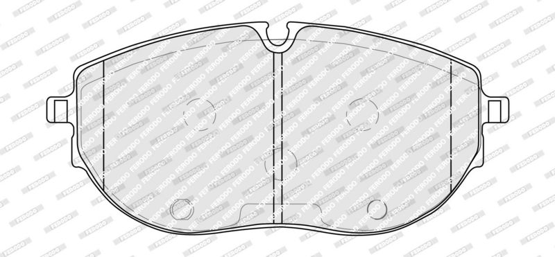 FERODO FDB5338 Brake Pad Set, disc brake