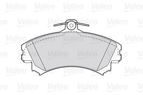 VALEO 301318 Brake Pad Set, disc brake