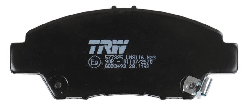 TRW GDB3493 Brake Pad Set, disc brake