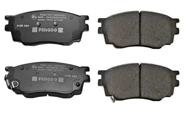 FERODO FDB1707 Brake Pad Set, disc brake