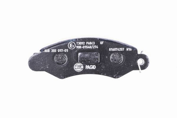 HELLA PAGID 8DB 355 017-011 Brake Pad Set, disc brake