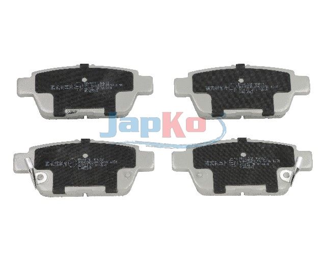 set placute frana,frana disc JAPKO 51412
