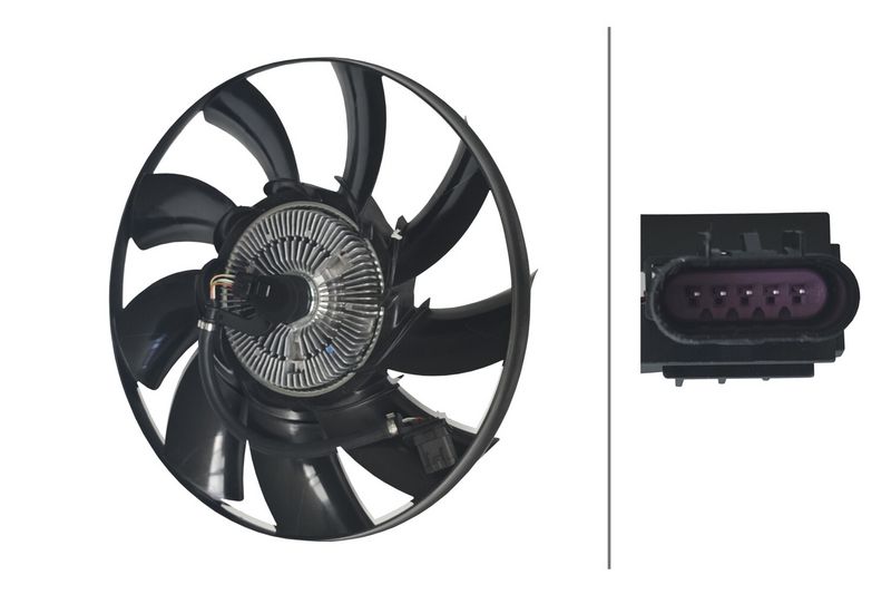 Ventilator, radiator HELLA 8MV 366 438-331
