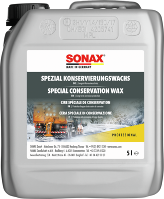 Ceara de conservare SONAX Special Conservation Wax 04855050