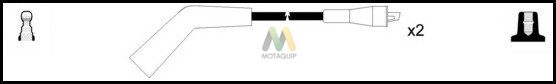 MOTAQUIP gyújtókábelkészlet LDRL1190