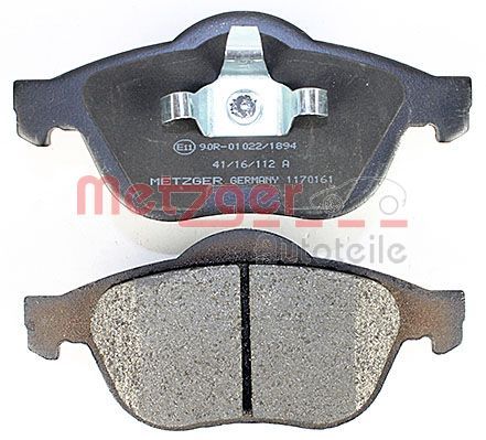 METZGER 1170161 Brake Pad Set, disc brake