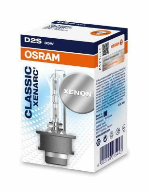 Лампа ксенонова D2S XENARC CLASSIC 85В, 35Вт, P32d-2 4150К (вір-во OSRAM)