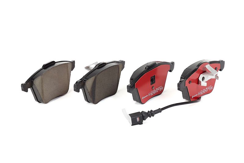 Piduriklotsi komplekt, ketaspidur, BREMBO P 85 129X