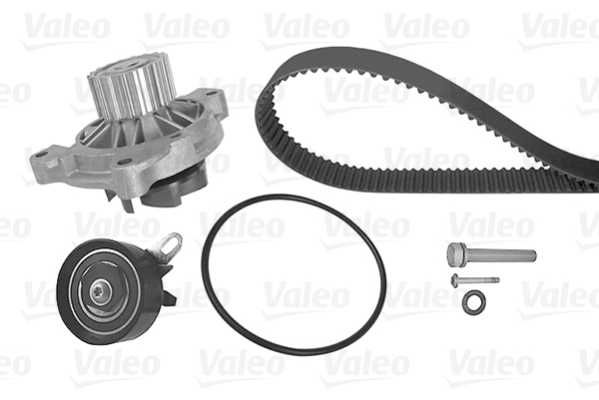 VALEO Waterpomp + distributieriem set 614669