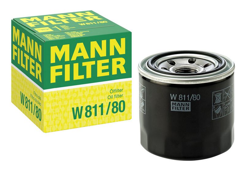 Õlifilter, MANN-FILTER W 811, 80
