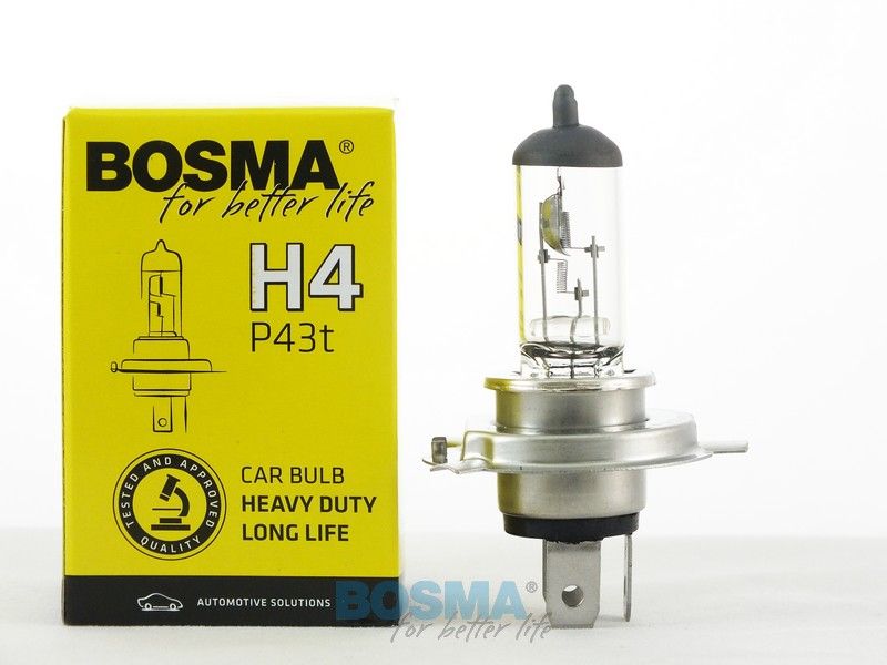 BOSMA 6722 - Lemputė H4 12V 60/55W