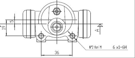 MOTAQUIP fékmunkahenger VWC589