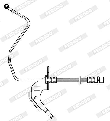 Гальмівний шланг, Ferodo FHY3055