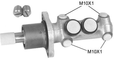 ANDEL A5193 - Master Cylinder, Brakes