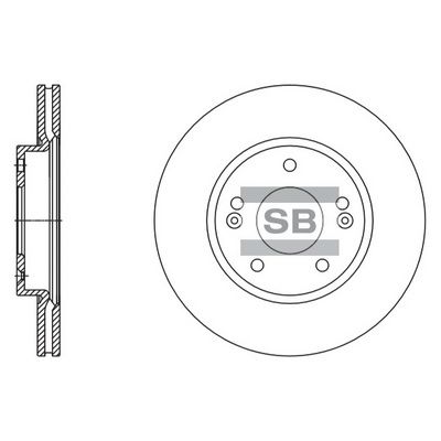 Гальмівний диск, Hi-Q SD1135