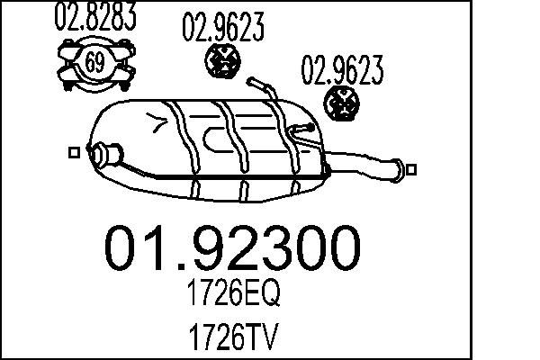 Глушник, Mts 01.92300