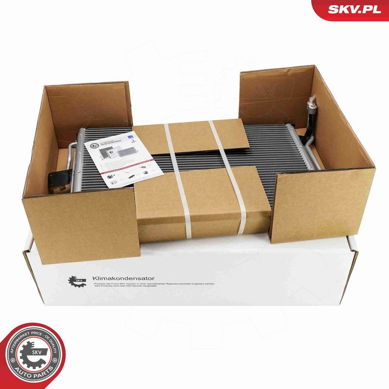 ESEN SKV 86SKV498 Condenser, air conditioning