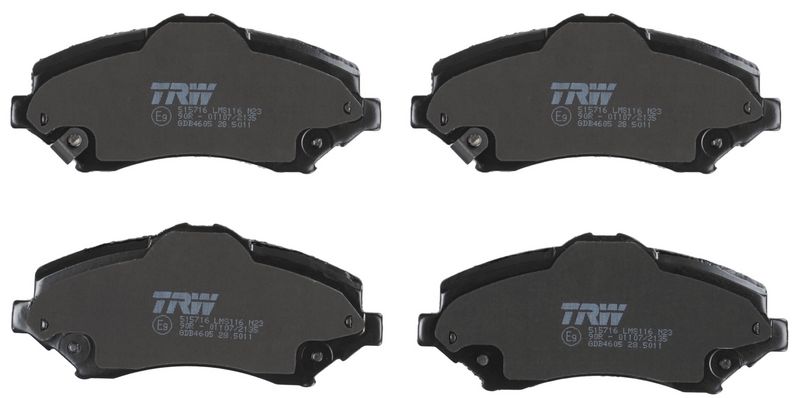 TRW GDB4605 Brake Pad Set, disc brake
