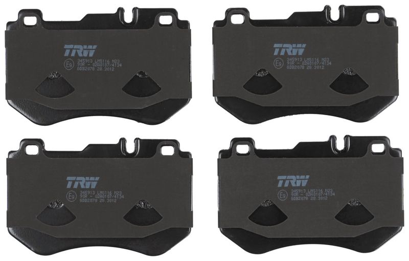TRW GDB2078 Brake Pad Set, disc brake