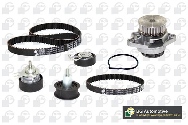 BGA TB0180CPK Water Pump & Timing Belt Set