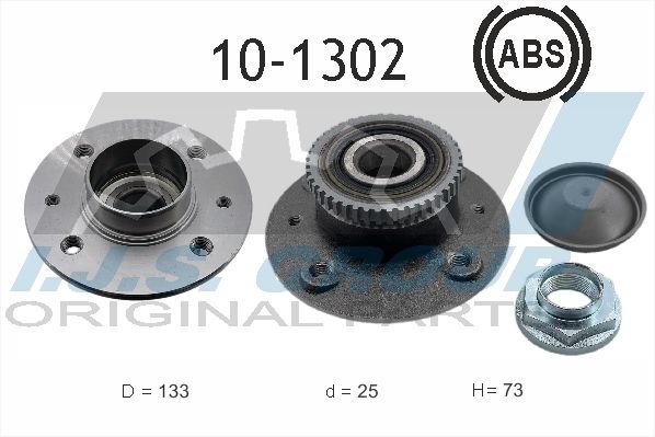 Комплект колісних підшипників, Ijs 10-1302