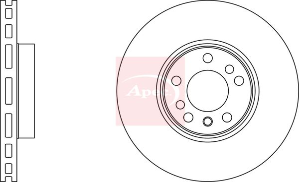 APEC Brake Disc DSK2223