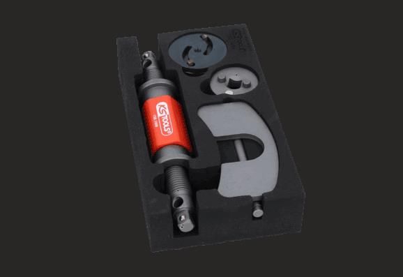 Pöörde-, tagasitõmbetööriistakomplekt, pidurisadulakolb, KS TOOLS 150.1965