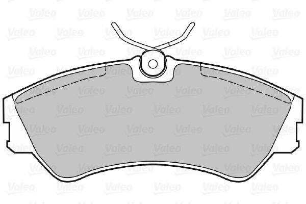 VALEO 598025 Brake Pad Set, disc brake