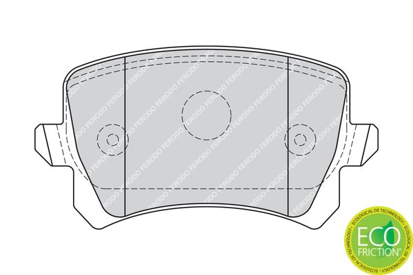 FERODO FDB4192 Brake Pad Set, disc brake