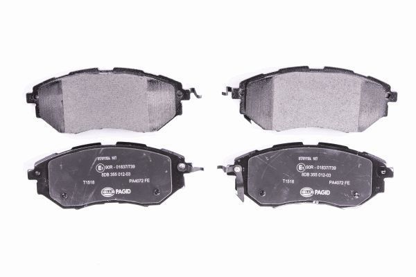 HELLA 8DB 355 012-031 Brake Pad Set, disc brake