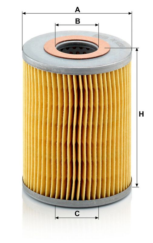 Oliefilter past: BMW 2500-3.3 (E3), 2.5-3.2 (E9), 5 (E12), 6 (E24), 7 (E23) 2.5-3.5 10.68-08.87